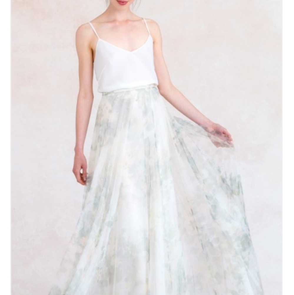 Jenny Yoo long skirt.